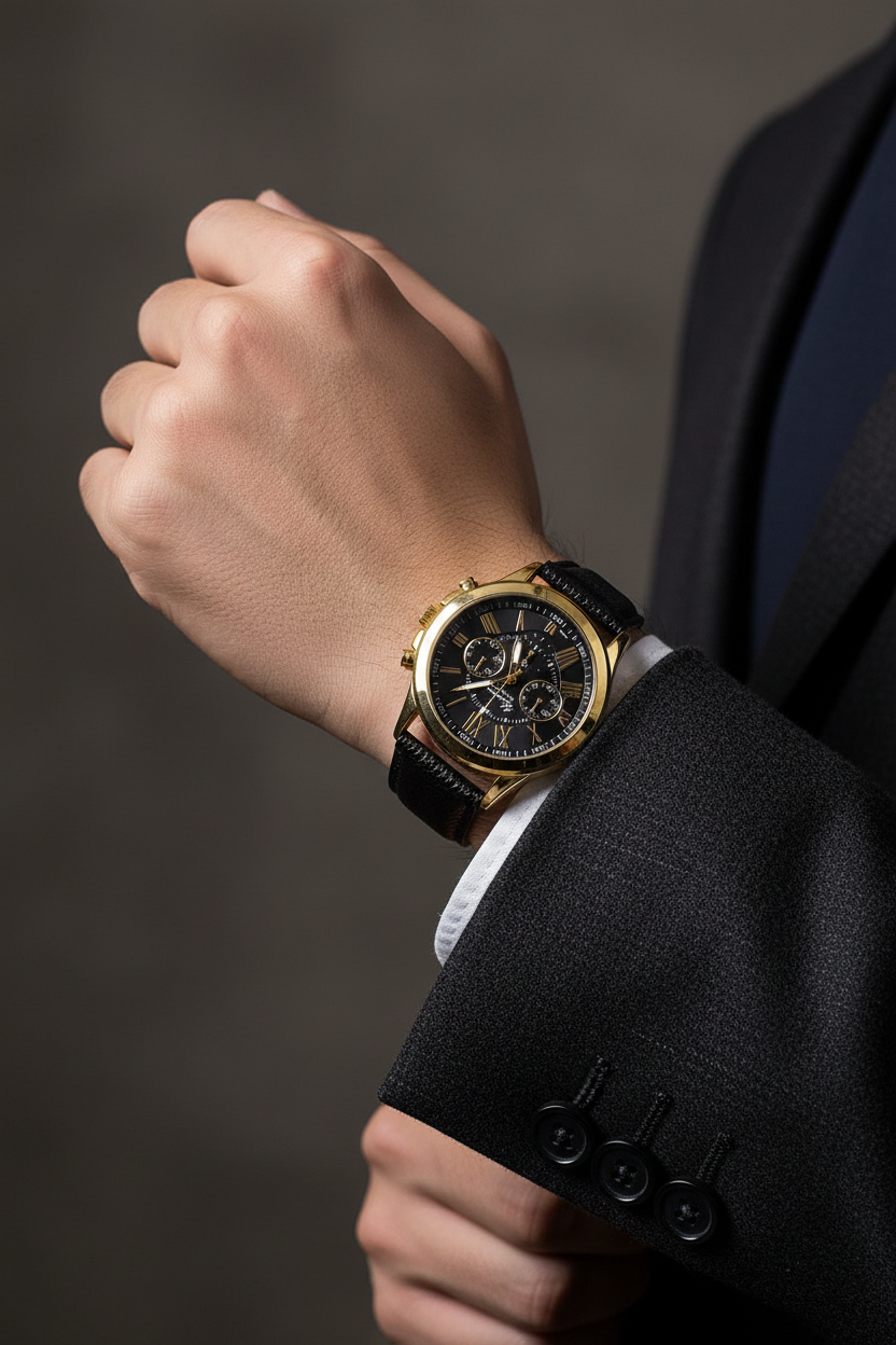 Elegant Quartz Timepiece